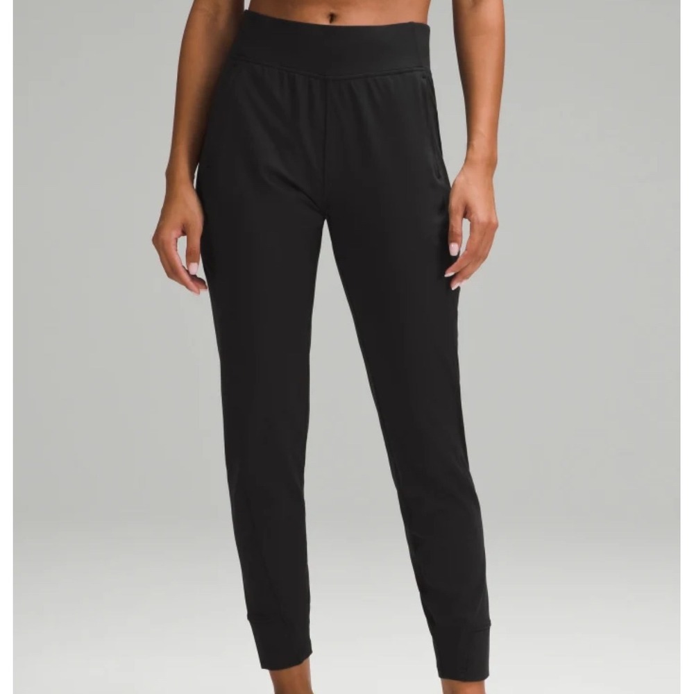 Lululemon It's Rulu Run High-Rise Jogger Black 10 Active Athleisure Flaw See Pic